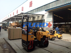 今日福瑞得微動態(tài)--福瑞得機械小型壓路機發(fā)往北京、福建等地